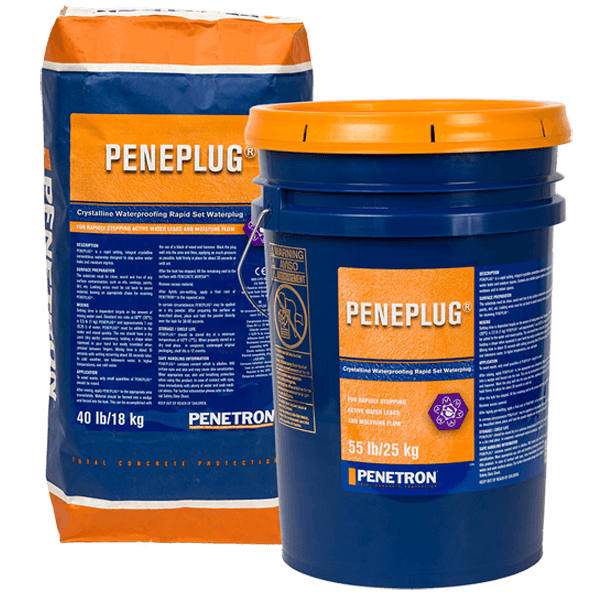 Peneplug - Aditivo y protector para concreto Peneplug — Penetron Colombia